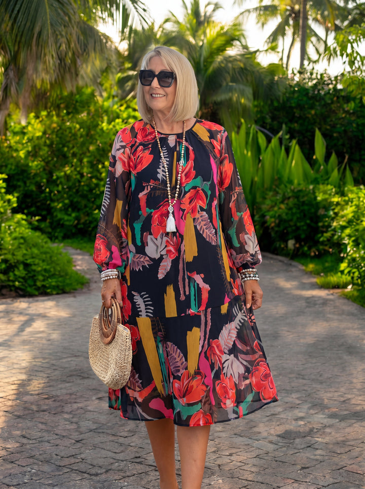 Florida – Elegante vestido de flores