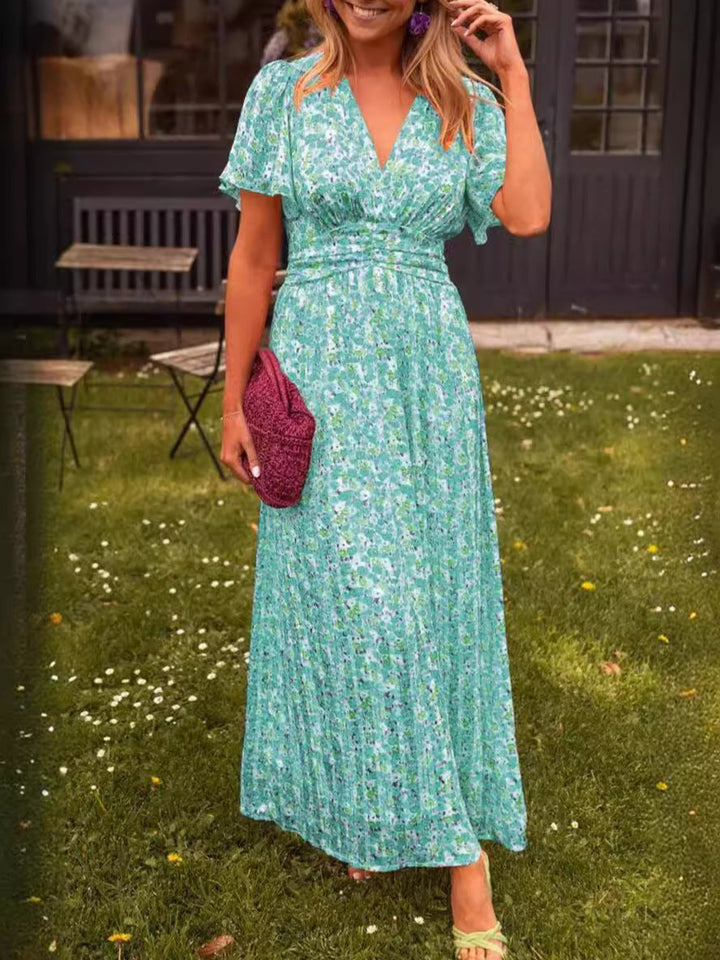 Elis – Vestido largo y vaporoso con estampado floral