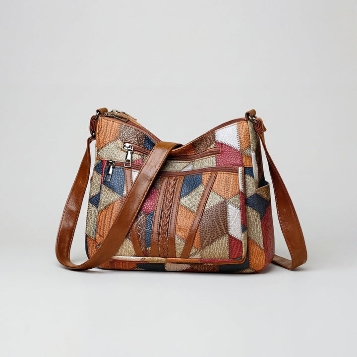 Solara | Bolso de piel con mosaico