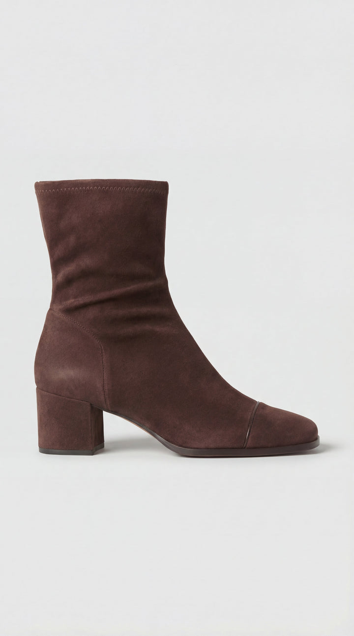 Botines Isaline elegantes con tacón cuadrado