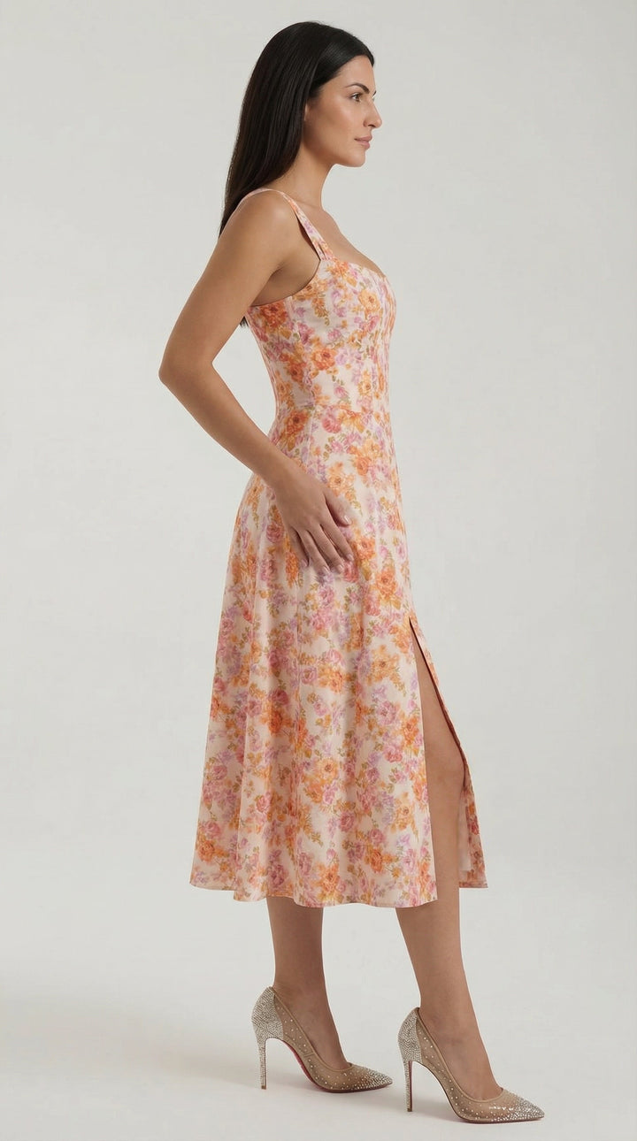 Vestido de verano midi Dahlia
