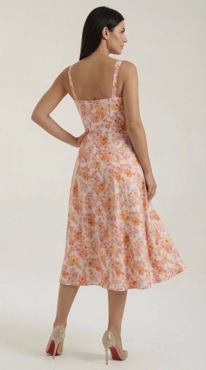 Vestido de verano midi Dahlia