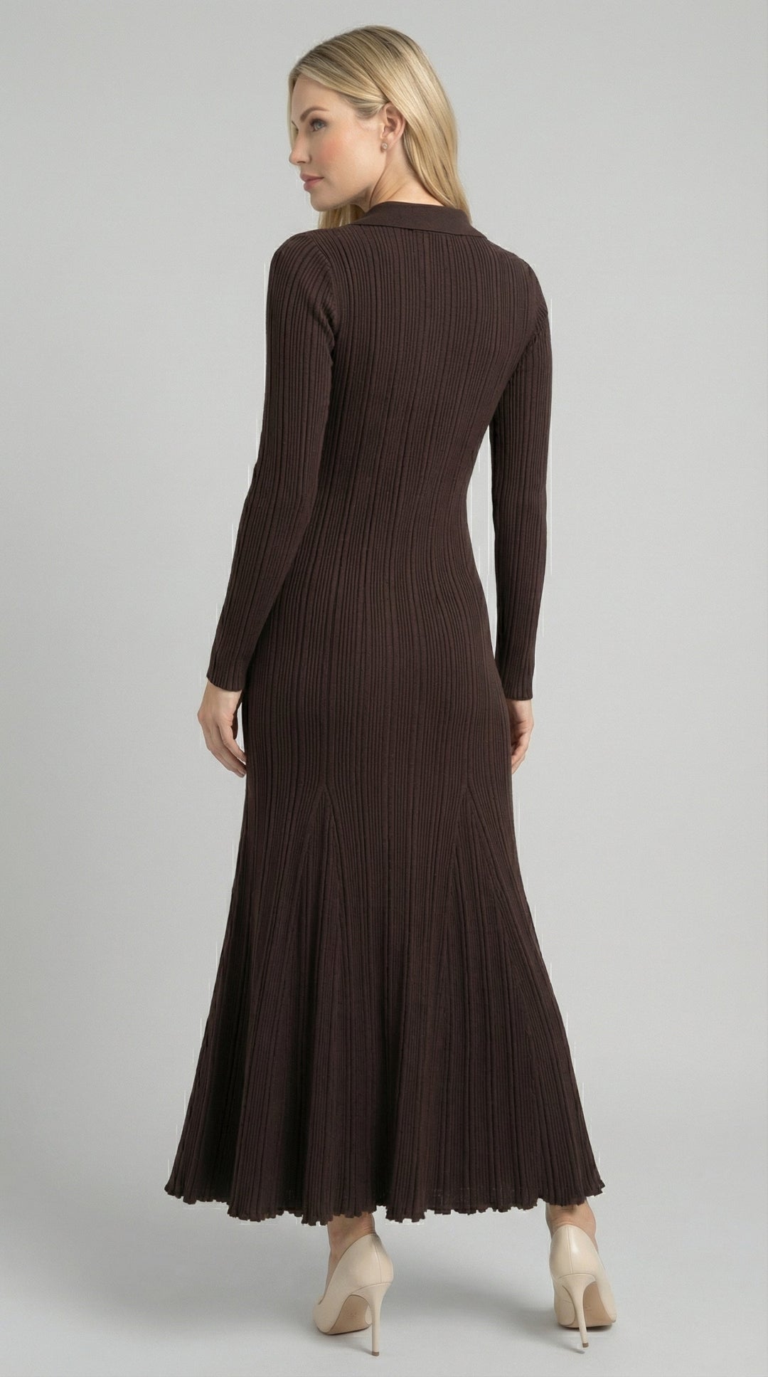 Vestido largo de Verónica Strick