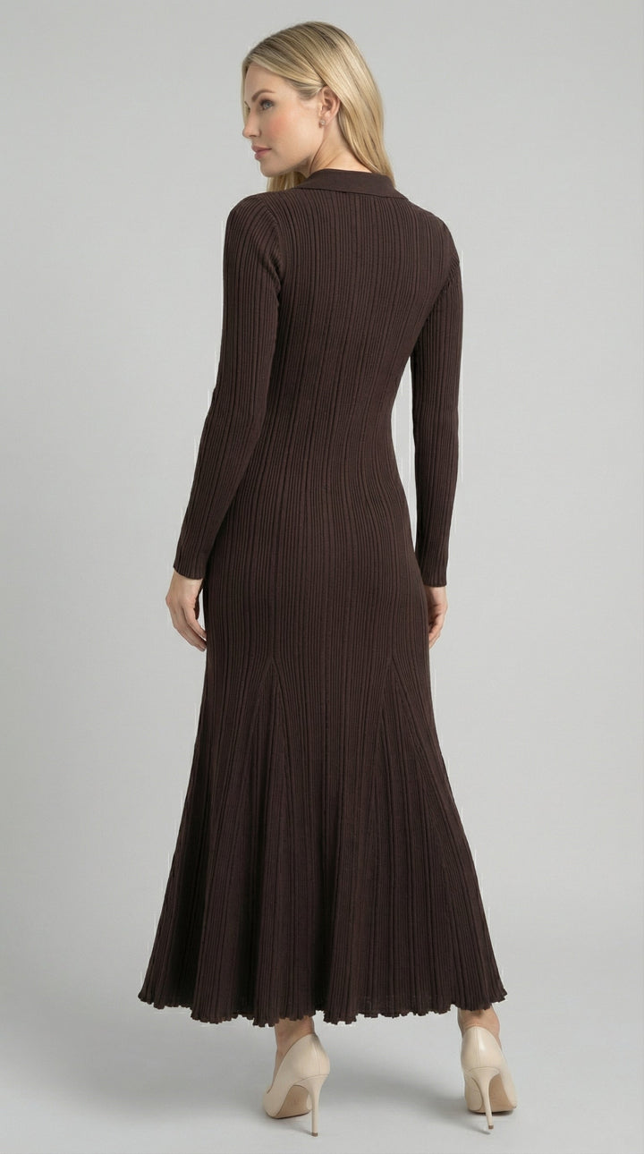 Vestido largo de Verónica Strick