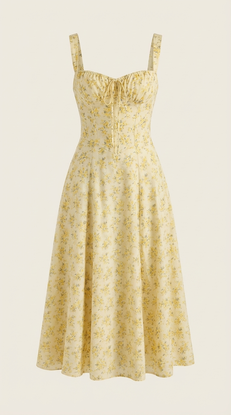 Vestido de verano midi Julia