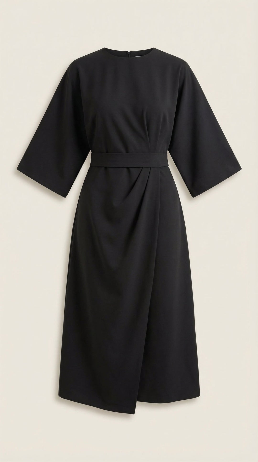 Vestido largo de Ana con cinturón