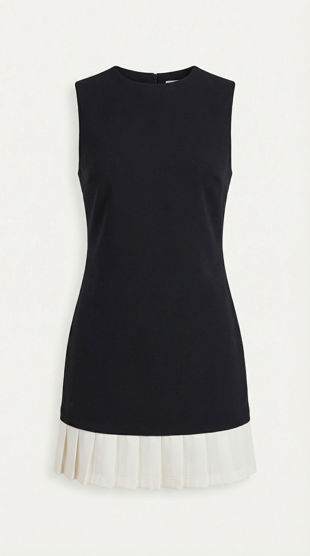 Vestido mini sin mangas de corte en A de Celine