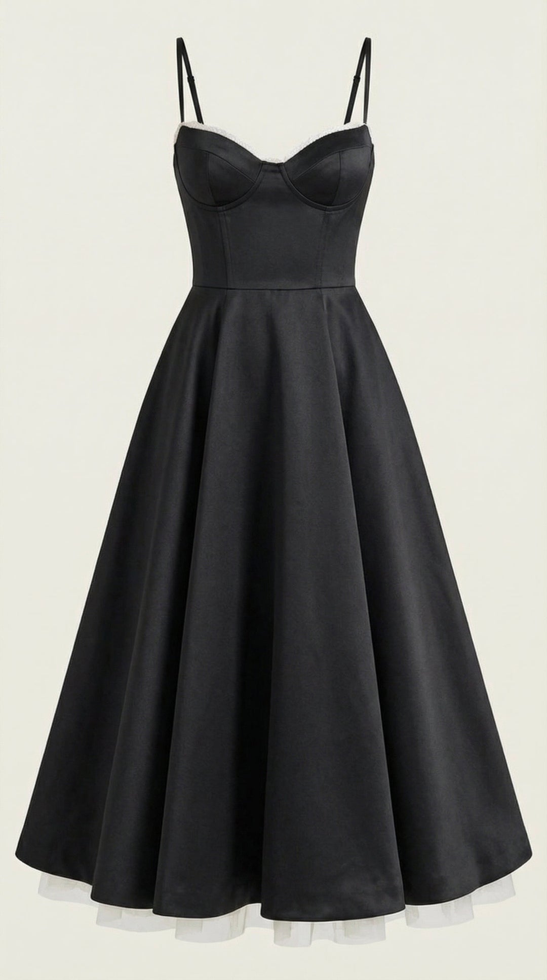 Vestido de tul y midi de Isold