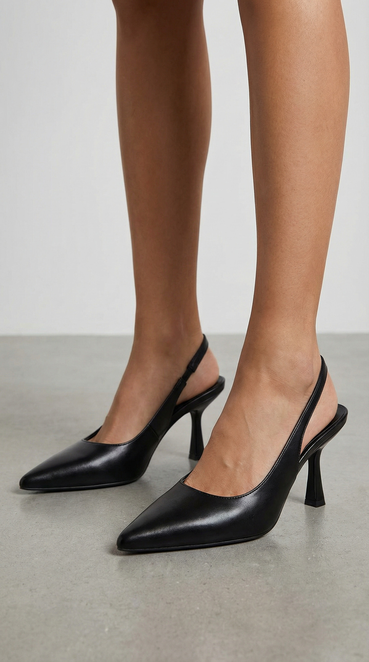Zapatos de salón Nicole con talón abierto