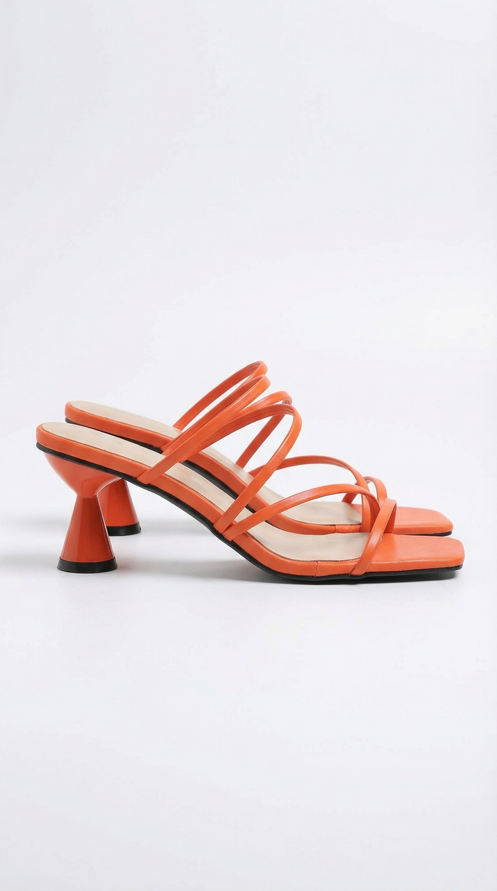 Sandalias de tiras con tacón de Stephanie