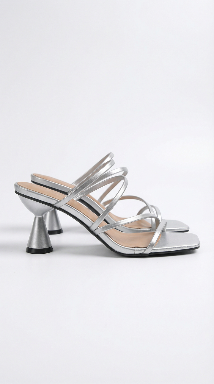 Sandalias de tiras con tacón de Stephanie