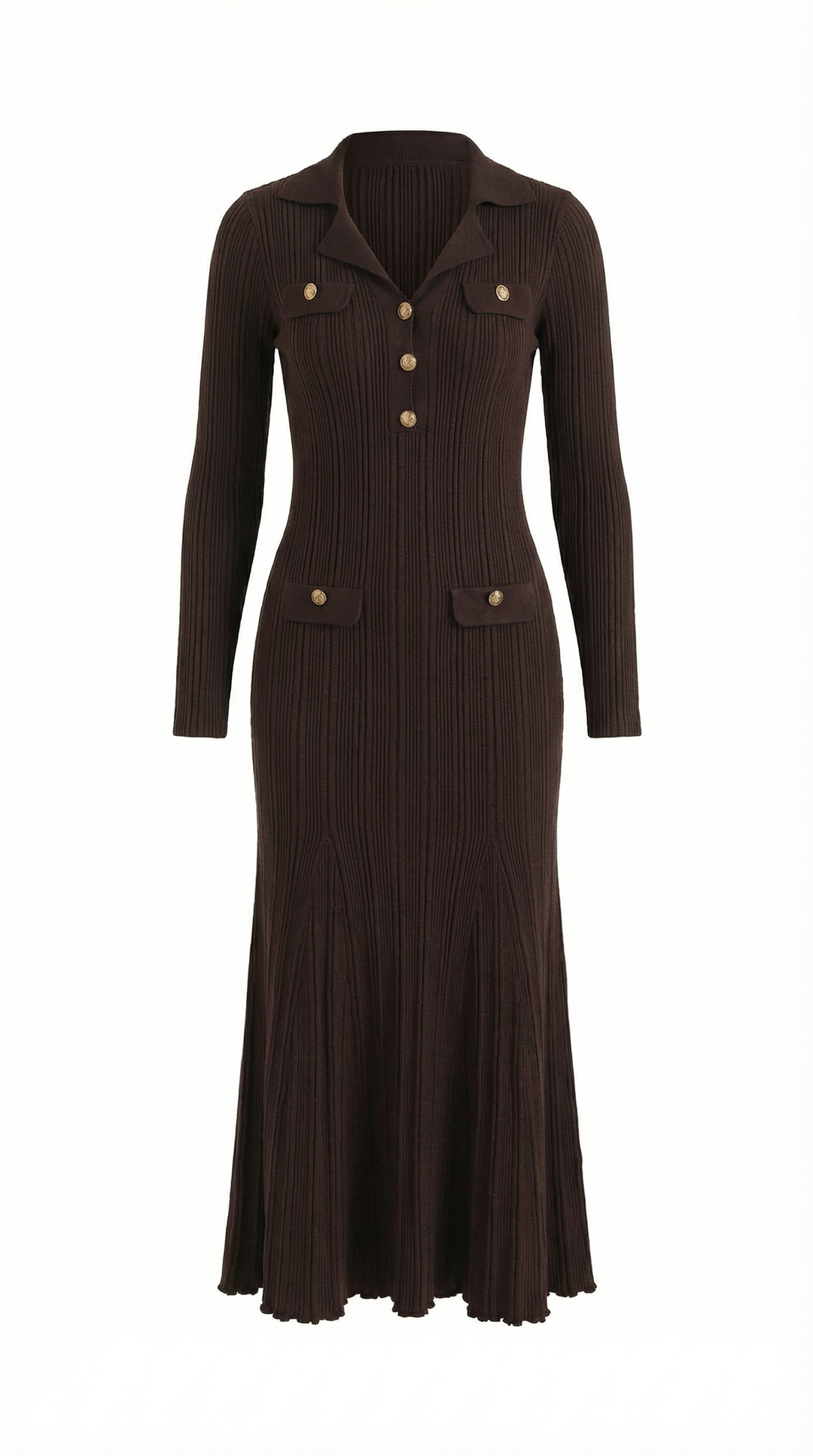 Vestido largo de Verónica Strick